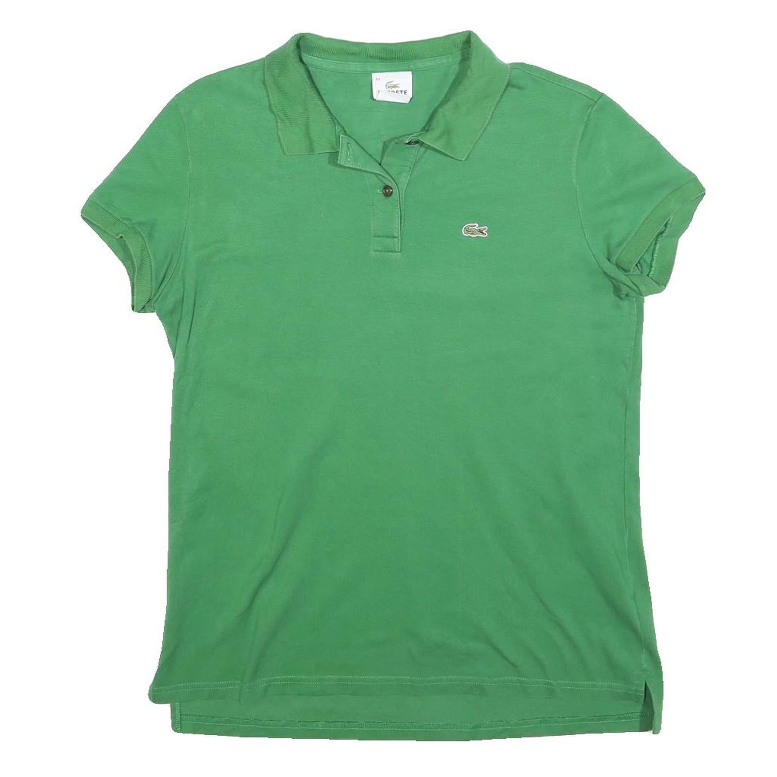 Buy LACOSTE Womens Green Polo Shirt Short Sleeve Crocodile Logo L Cotton Blend Refurbished - $35.09 LACOSTE Womens Green Polo Shirt Short Sleeve Crocodile Logo L Cotton Blend Refurbished - N/A refurbished available on Cerqular