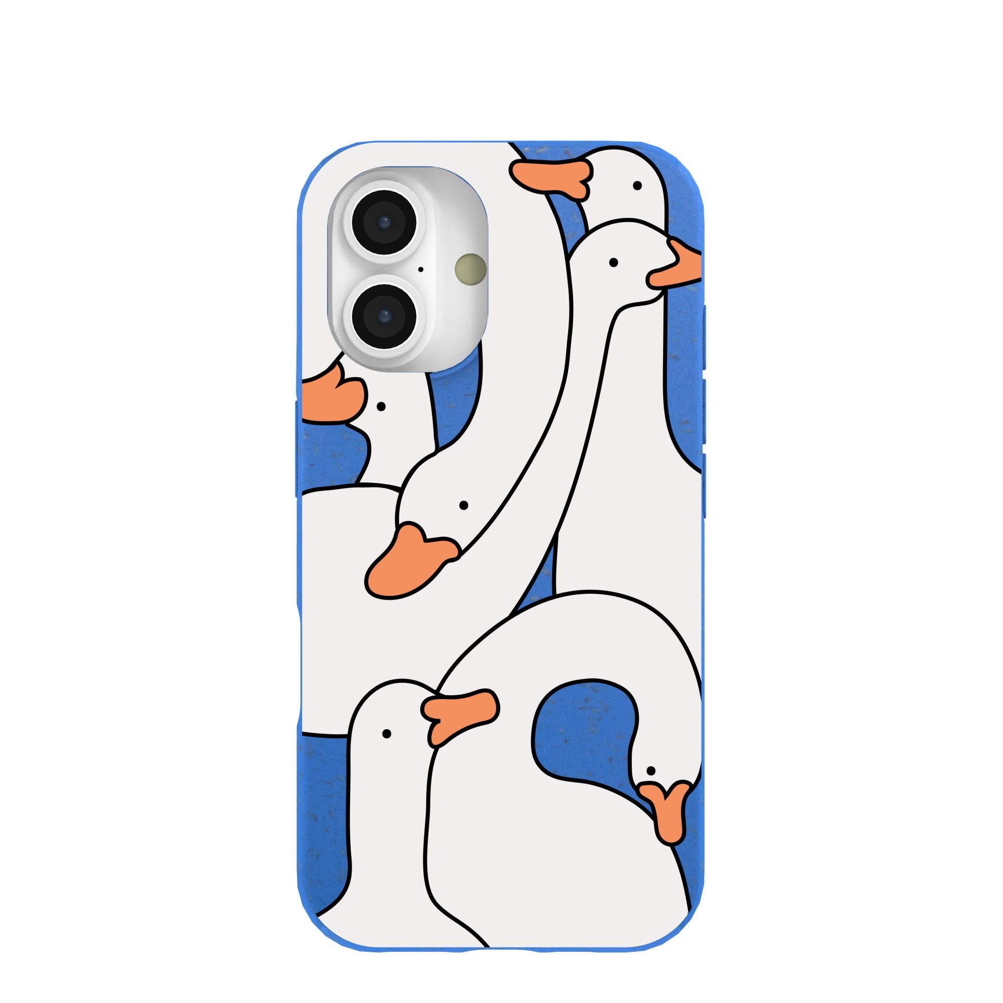 Buy Electric Blue Silly Goose iPhone 16 Case Refurbished - $65.00 Electric Blue Silly Goose iPhone 16 Case Refurbished - Pela Case refurbished available on Cerqular