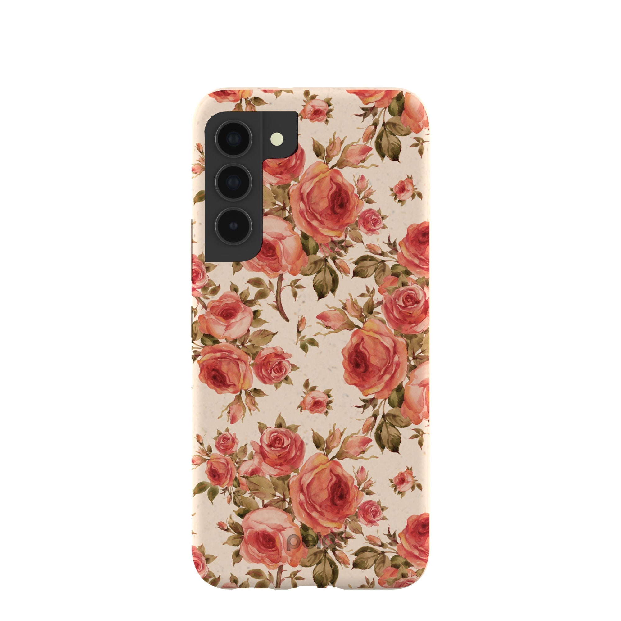 Seashell Rose Garden Samsung Galaxy S22 Case Refurbished - Pela Case refurbished available on Cerqular