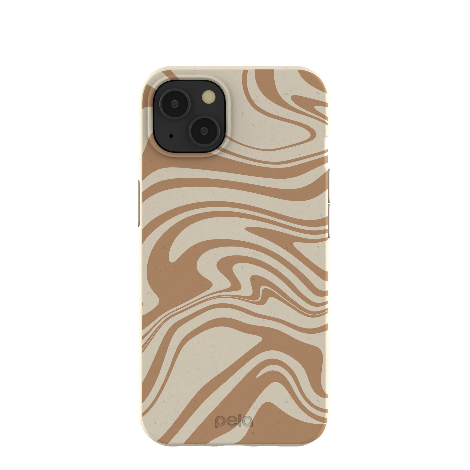 London Fog Cappuccino iPhone 13 Case Refurbished - Pela Case refurbished available on Cerqular