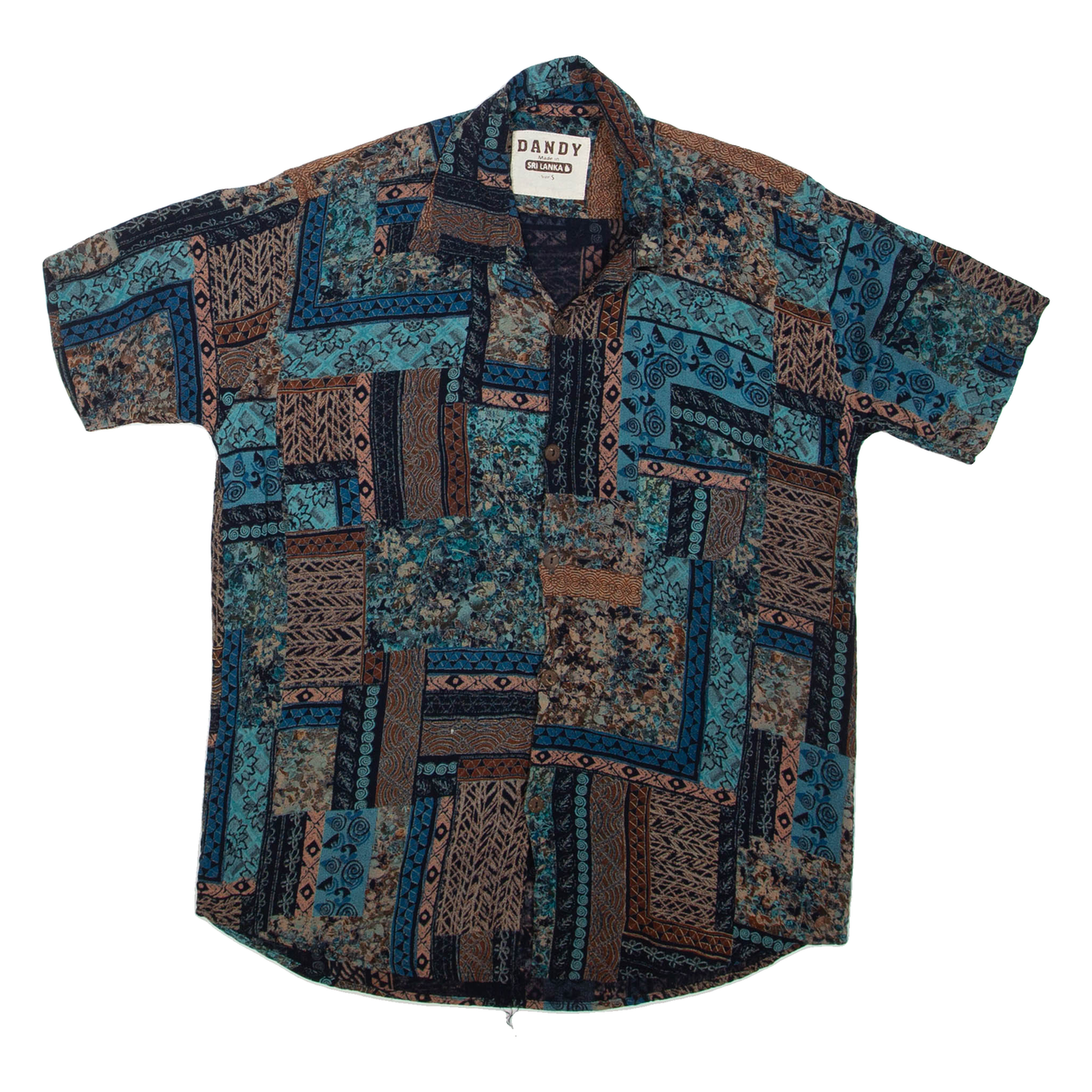 Buy DANDY Mens Shirt Blue Crazy Pattern S Refurbished - $18.19 DANDY Mens Shirt Blue Crazy Pattern S Refurbished - N/A refurbished available on Cerqular
