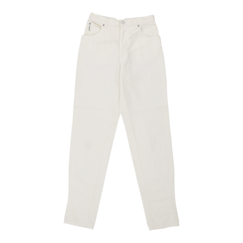Giorgio Armani Jeans - 28W UK 8 White Cotton Refurbished - Thrifted (note: this is a term often used to describe second- refurbished available on Cerqular