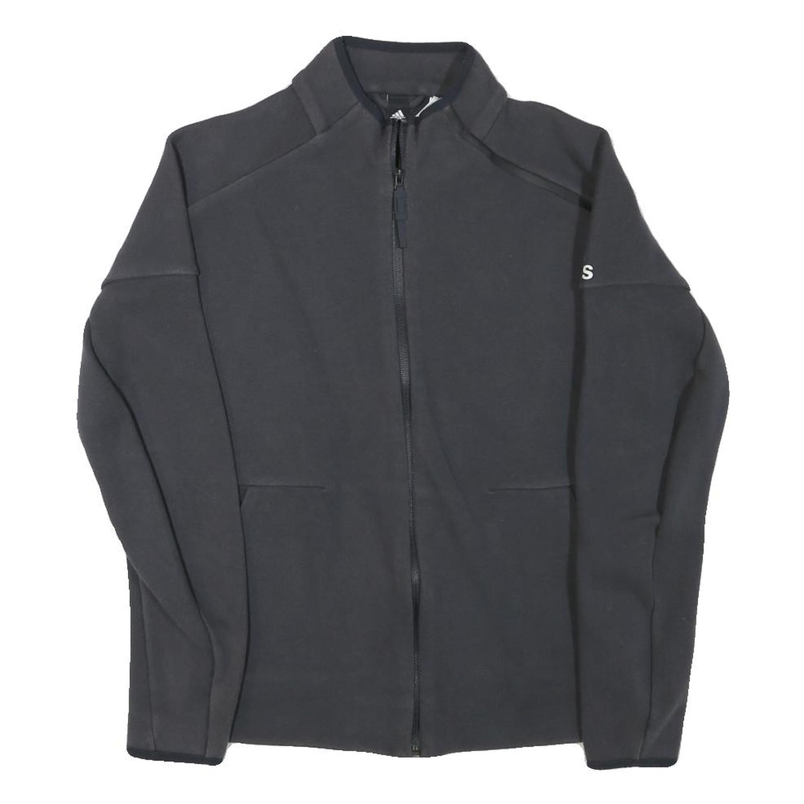 Buy ADIDAS Mens Black Jacket S Polyester Blend Zip Plain Sportswear Lightweight Refurbished - $41.59 ADIDAS Mens Black Jacket S Polyester Blend Zip Plain Sportswear Lightweight Refurbished - N/A refurbished available on Cerqular