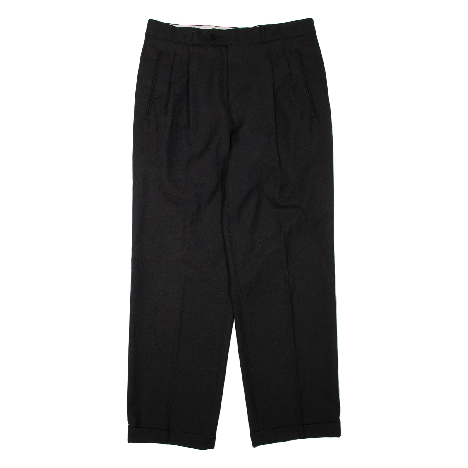 Mens Trousers Black Regular Straight W32 L29 Refurbished - N/A refurbished available on Cerqular