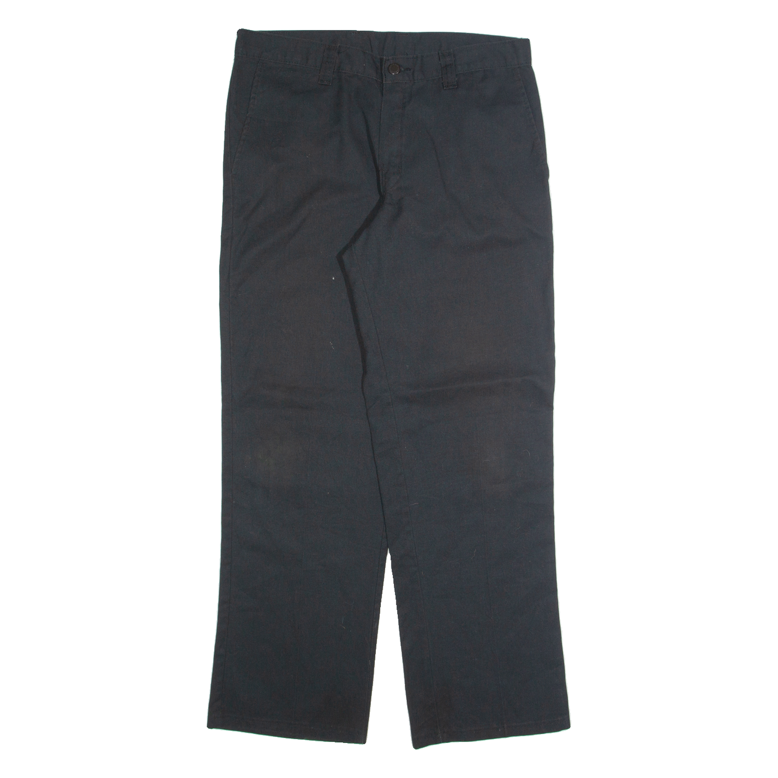 DICKIES Chino Mens Trousers Black Regular Straight W32 L30 Refurbished - N/A refurbished available on Cerqular