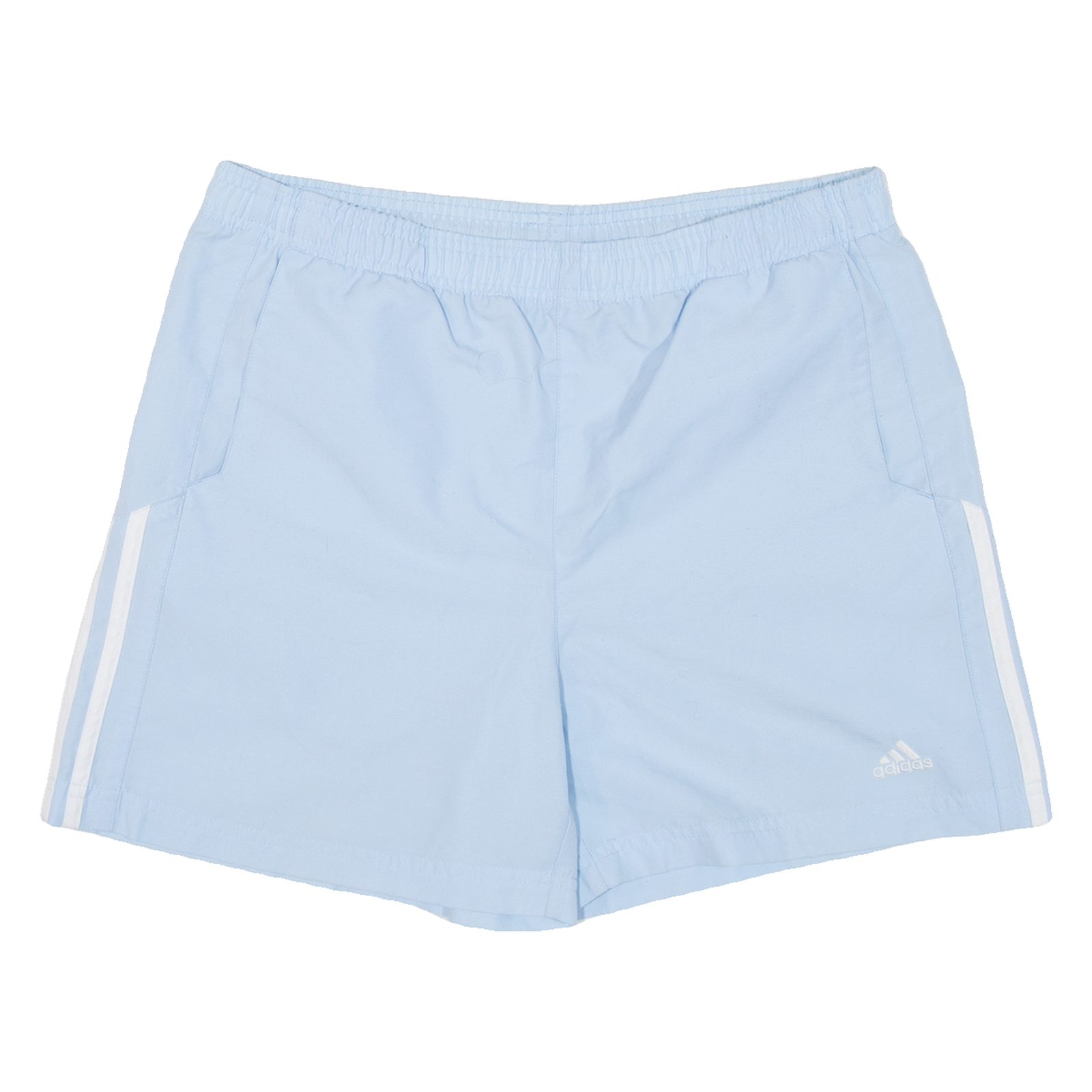 ADIDAS Womens Sports Shorts Blue Relaxed UK 10 W31 Refurbished - N/A refurbished available on Cerqular
