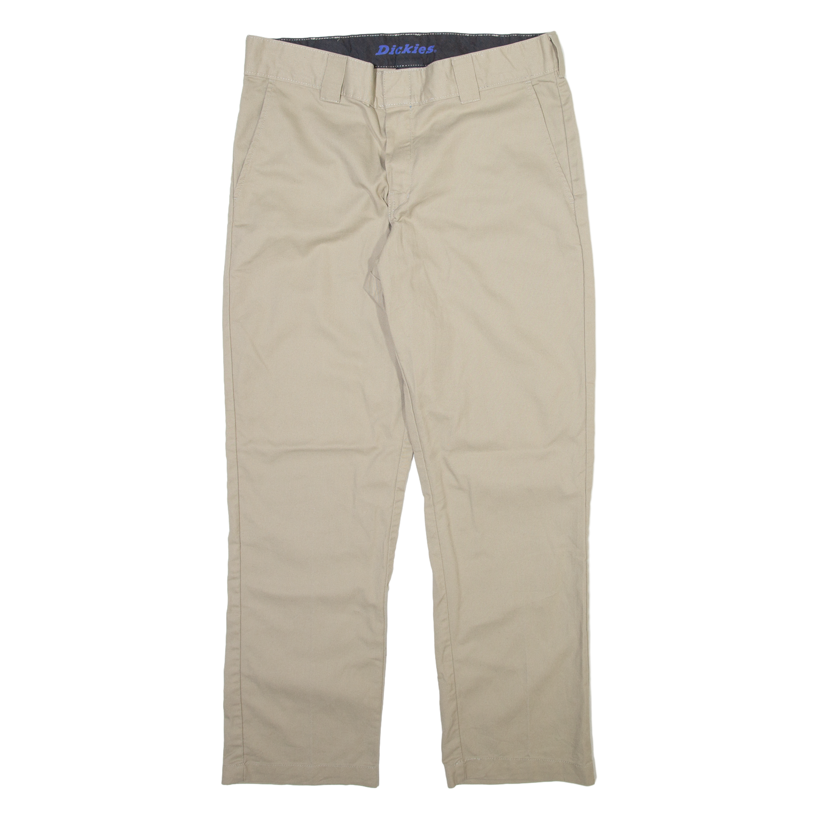 DICKIES Mens Trousers Beige Regular Straight W34 L30 Refurbished - N/A refurbished available on Cerqular