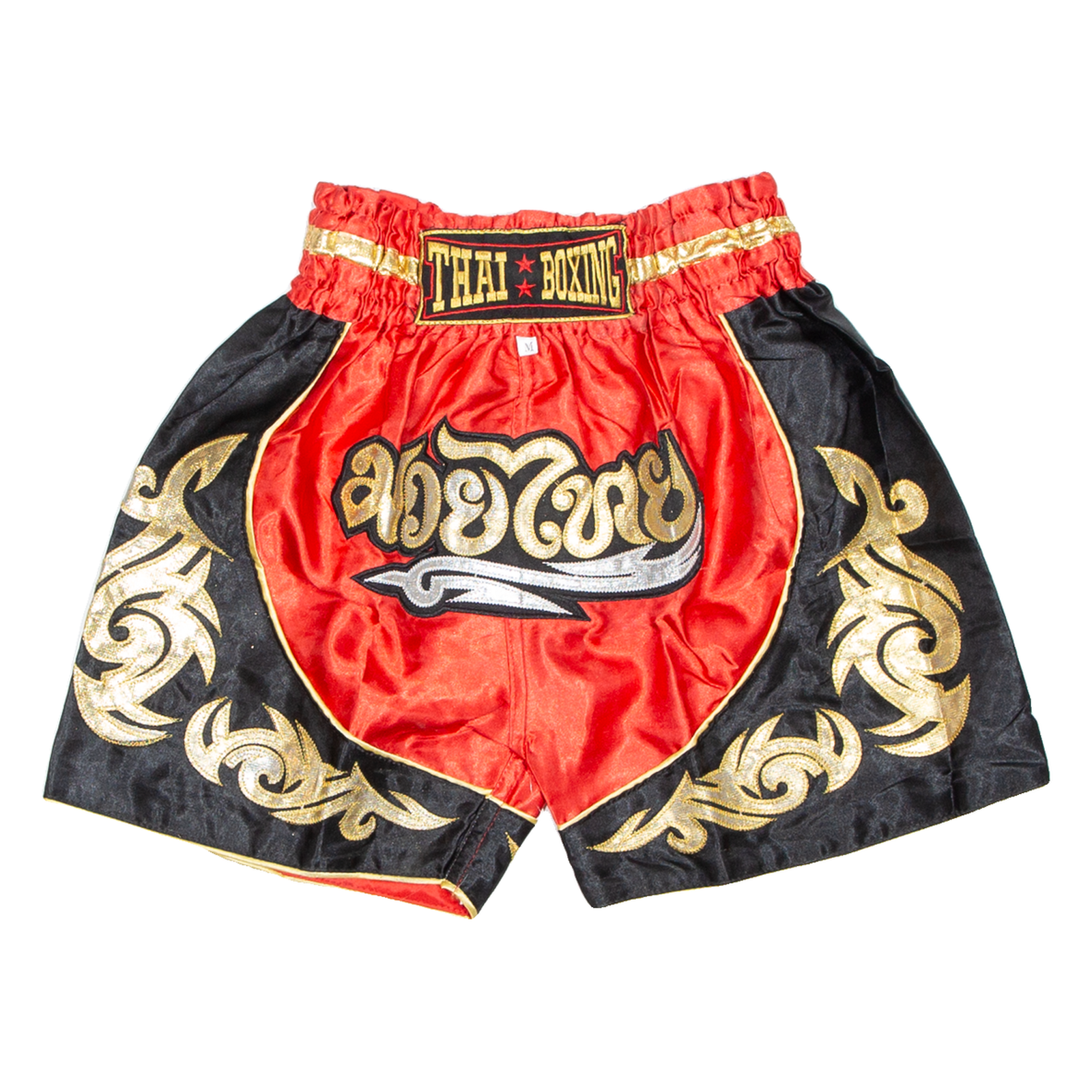 Thai Boxing Mens Sports Shorts Red Relaxed M W22 Refurbished - N/A refurbished available on Cerqular