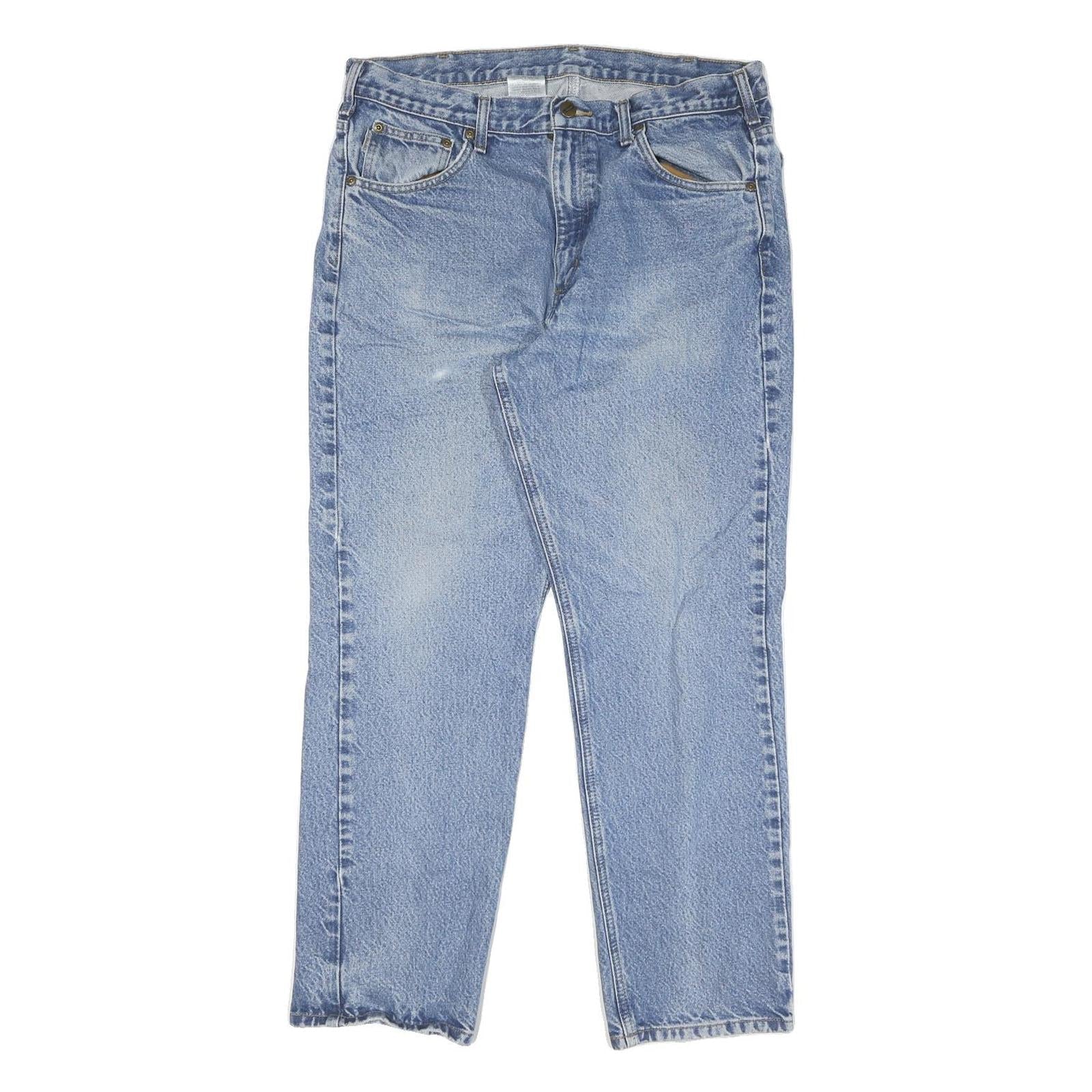 Buy CARHARTT Mens Regular Fit Blue Denim Jeans W36 L30 Zip Closure Casual Workwear Refurbished - $49.39 CARHARTT Mens Regular Fit Blue Denim Jeans W36 L30 Zip Closure Casual Workwear Refurbished - N/A refurbished available on Cerqular