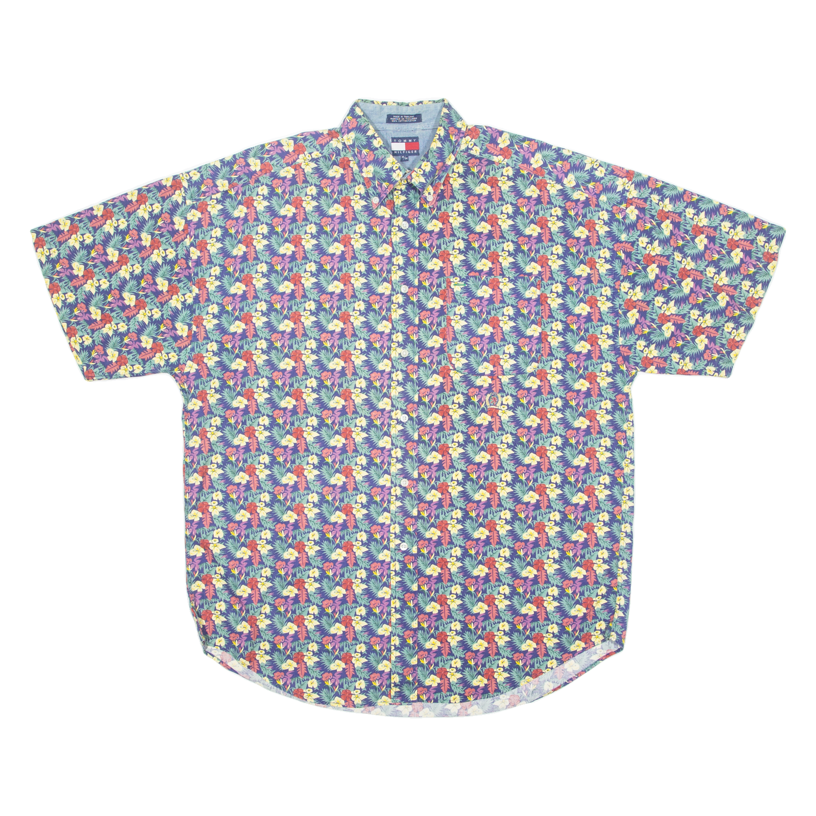 Buy TOMMY HILFIGER Mens Shirt Blue Floral M Refurbished - $28.59 TOMMY HILFIGER Mens Shirt Blue Floral M Refurbished - N/A refurbished available on Cerqular