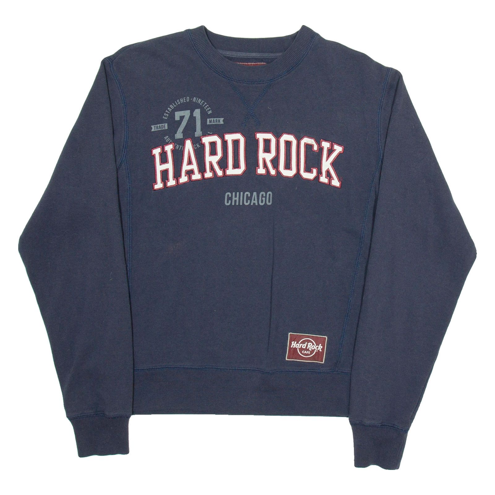 Buy HARD ROCK CAFE Chicago Mens Sweatshirt Blue S Refurbished - $36.39 HARD ROCK CAFE Chicago Mens Sweatshirt Blue S Refurbished - N/A refurbished available on Cerqular