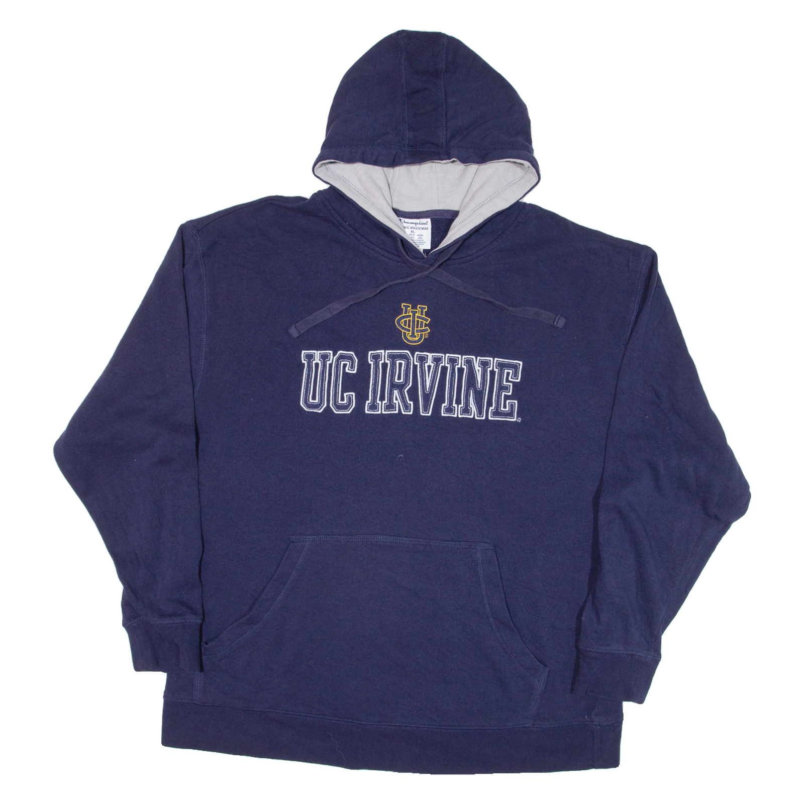 CHAMPION Uc Irvine Mens Blue Hoodie USA XL Refurbished - N/A refurbished available on Cerqular