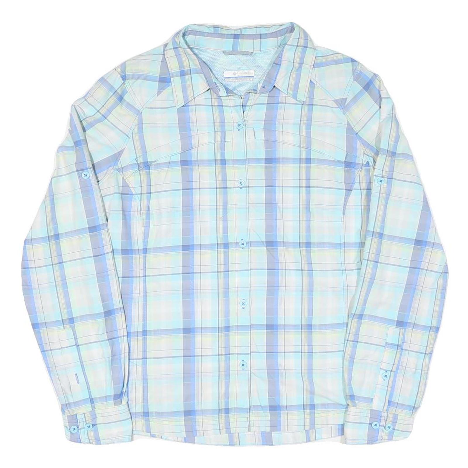 Buy COLUMBIA Womens Blue & Yellow Check Shirt L Lightweight Long Sleeve Outdoor Refurbished - $32.49 COLUMBIA Womens Blue & Yellow Check Shirt L Lightweight Long Sleeve Outdoor Refurbished - N/A refurbished available on Cerqular