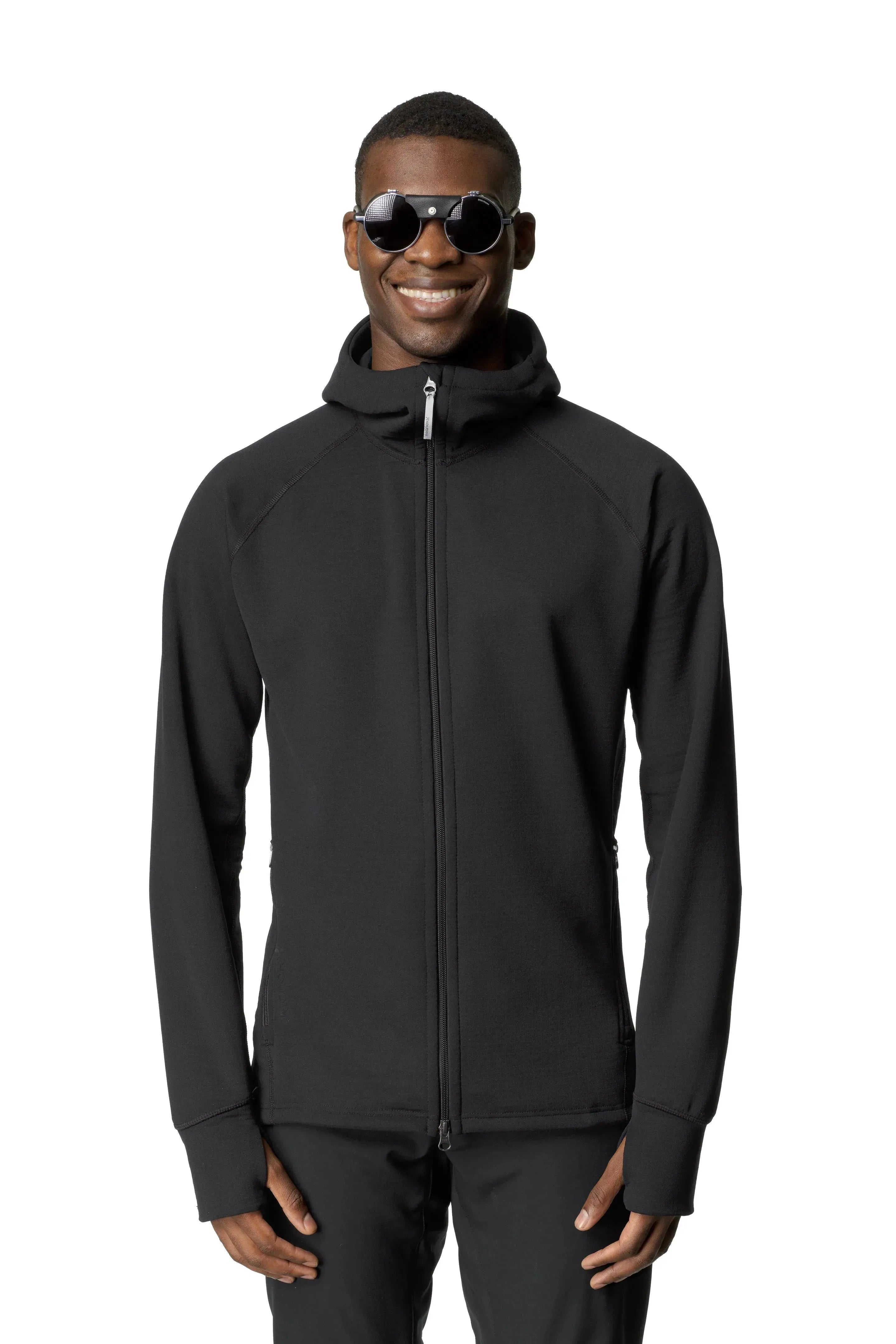 M's Mono Air Houdi | Color: true black | Size: S Refurbished - Houdini Sportswear refurbished available on Cerqular