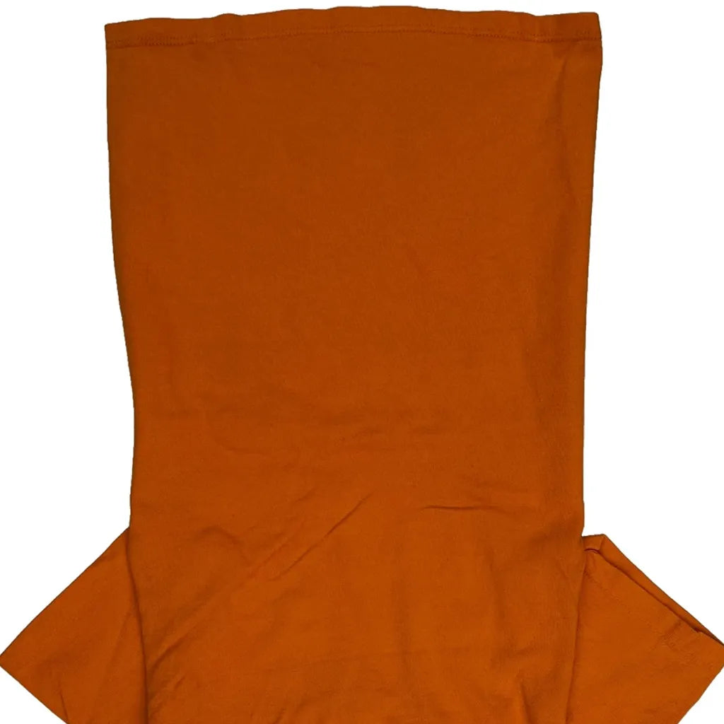 Age 14-16, Made In USA Champion T-Shirt - Large Orange Cotton Refurbished - Thrifted (note: this is a term often used to describe second- refurbished available on Cerqular