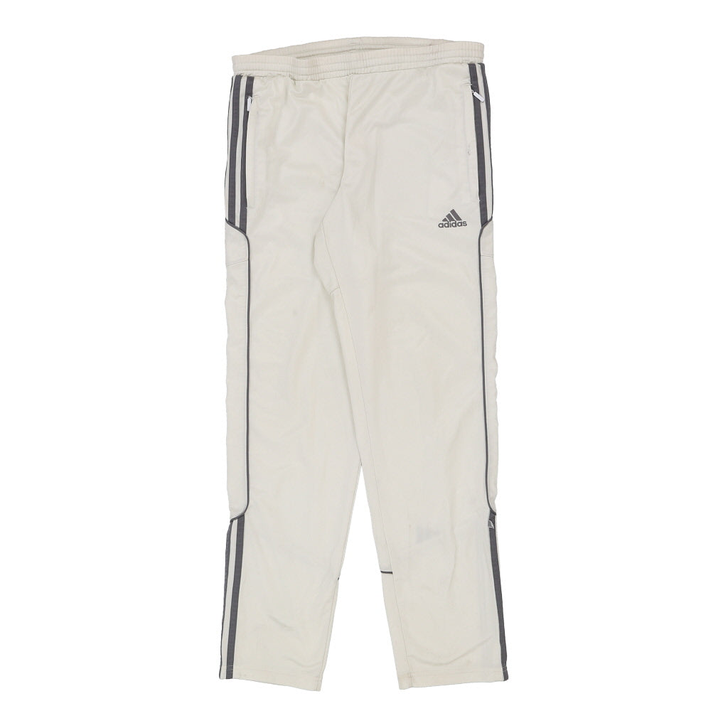 Adidas Tracksuit - XS Cream Polyester Refurbished - Thrifted (note: this is a term often used to describe second- refurbished available on Cerqular