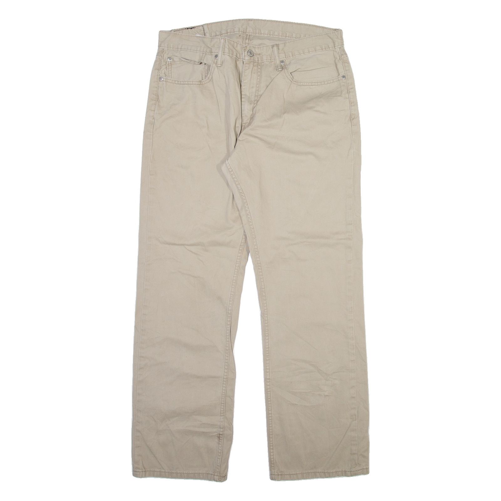 LEVI'S 559 Mens Trousers Beige Relaxed Straight W34 L31 Refurbished - N/A refurbished available on Cerqular