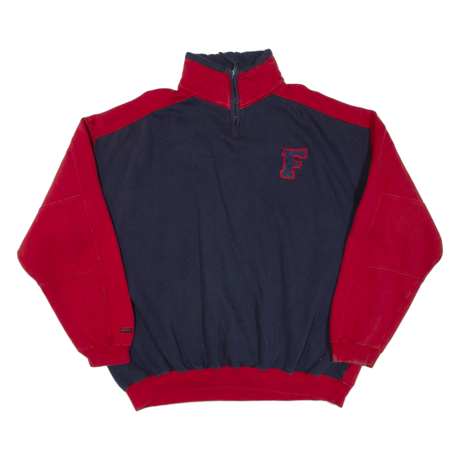 FUBU Mens Sweatshirt Blue 1/4 Zip 2XL Refurbished - N/A refurbished available on Cerqular