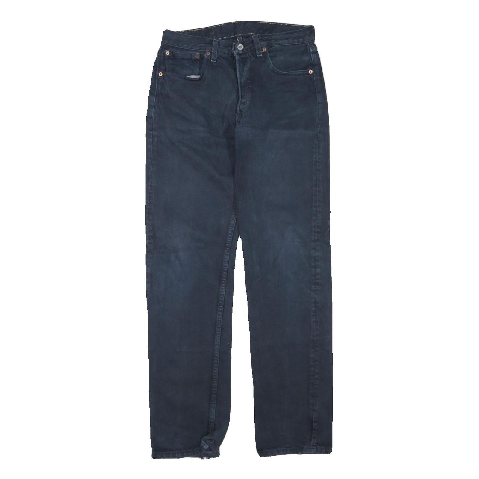 CARHARTT Mens Jeans Blue Regular Straight Denim Medium W30 L33 Workwear Refurbished - N/A refurbished available on Cerqular