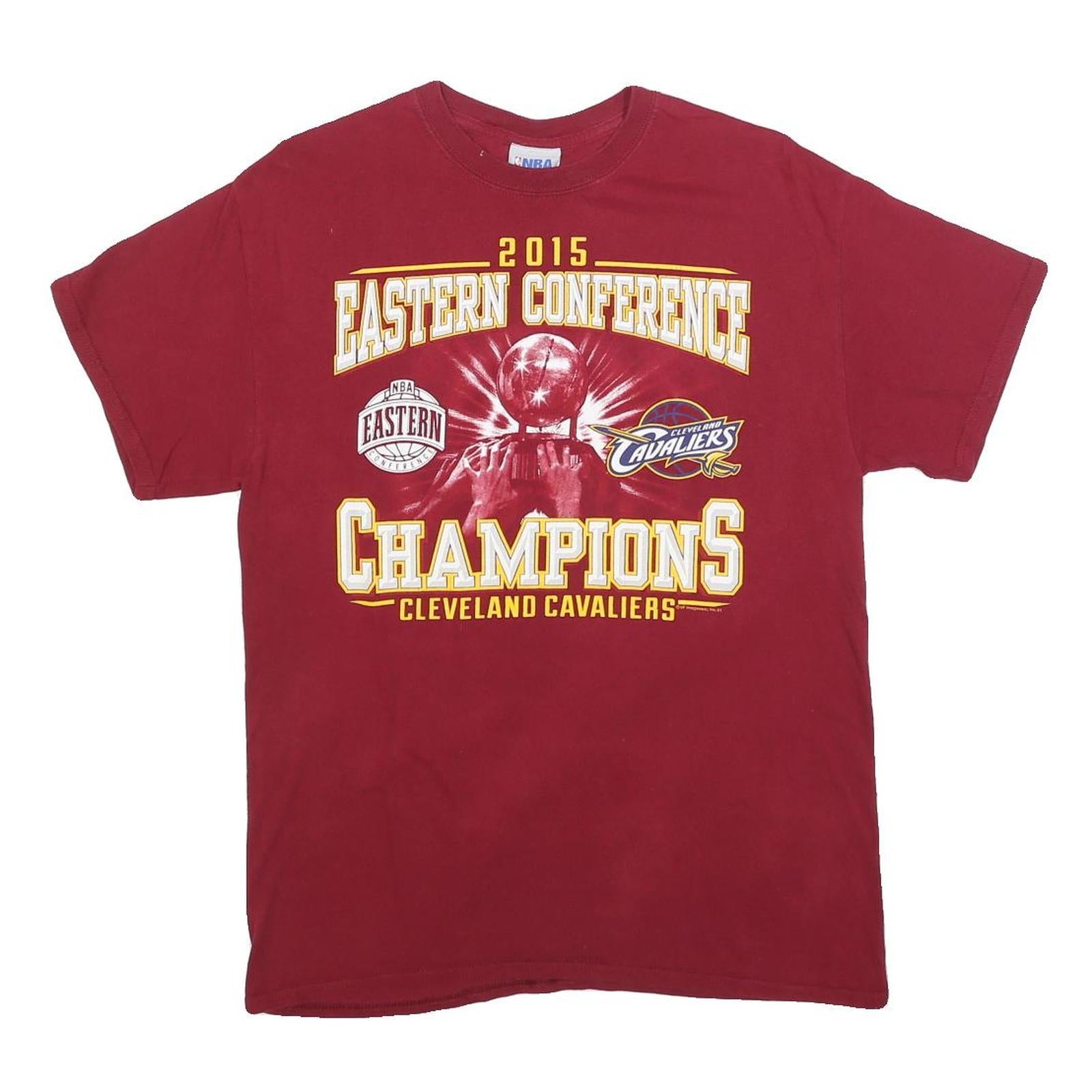 NBA Mens Red Cleveland Cavaliers 2015 Eastern Conference Champions T-Shirt M Refurbished - N/A refurbished available on Cerqular