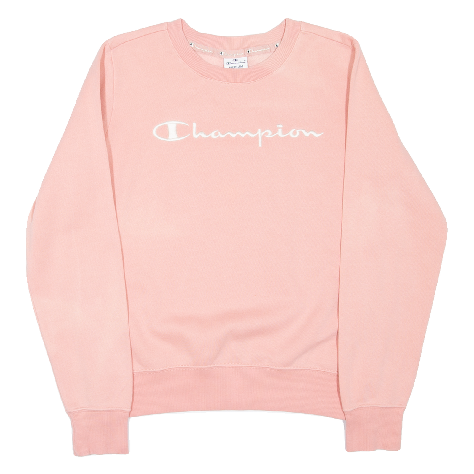 CHAMPION Womens Sweatshirt Pink M Refurbished - N/A refurbished available on Cerqular
