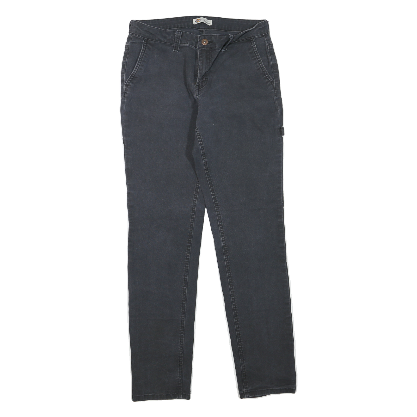 DICKIES Womens Regular Fit Straight Leg Denim Black Jeans W30 L32 Functional Refurbished - N/A refurbished available on Cerqular