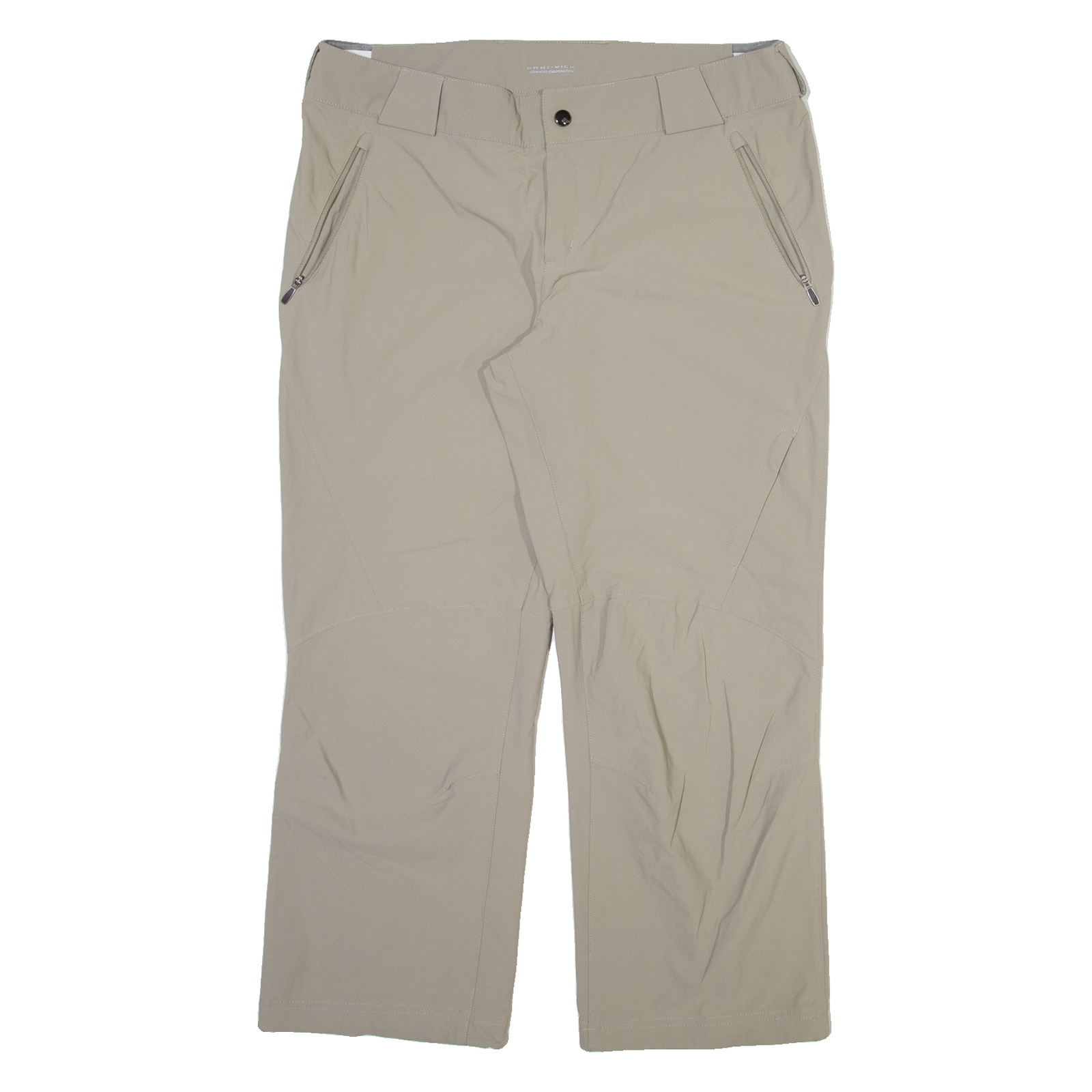 COLUMBIA Womens Trousers Beige Regular Straight W35 L27 Refurbished - N/A refurbished available on Cerqular