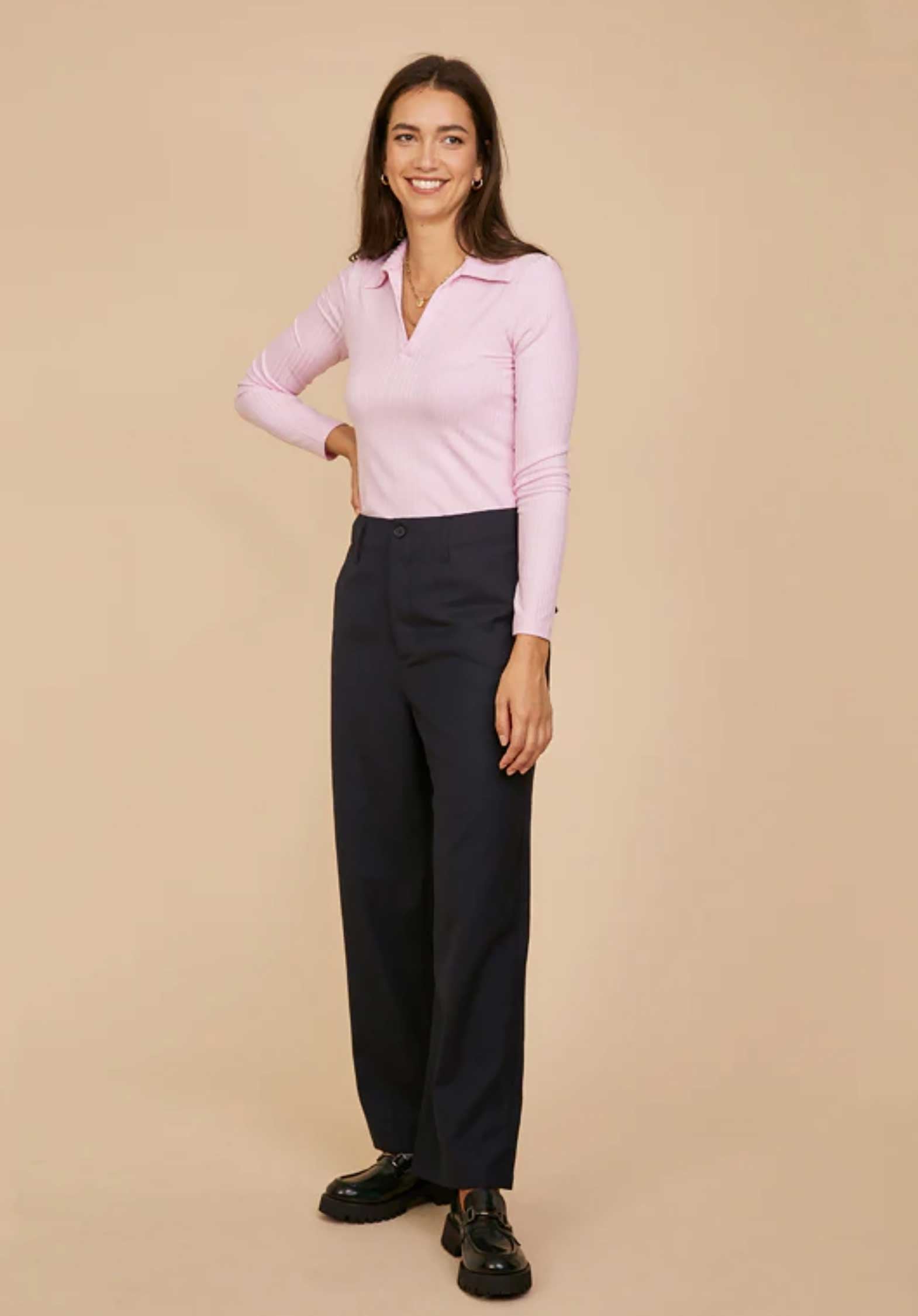 Pants Po0898-232 Marine | Color: MARINE | Size: FR-36 Refurbished - N/A (I could not find a well-known brand with this name refurbished available on Cerqular