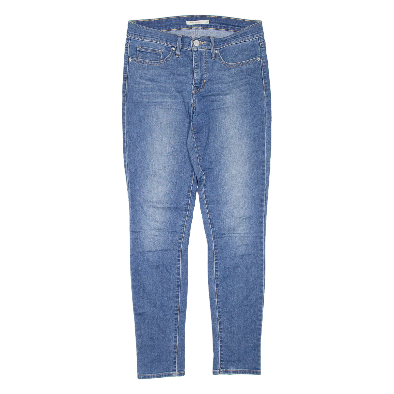 Buy LEVI'S 311 Shaping Womens Jeans Blue Regular Skinny Stone Wash W27 L32 Refurbished - $21.83 LEVI'S 311 Shaping Womens Jeans Blue Regular Skinny Stone Wash W27 L32 Refurbished - N/A refurbished available on Cerqular