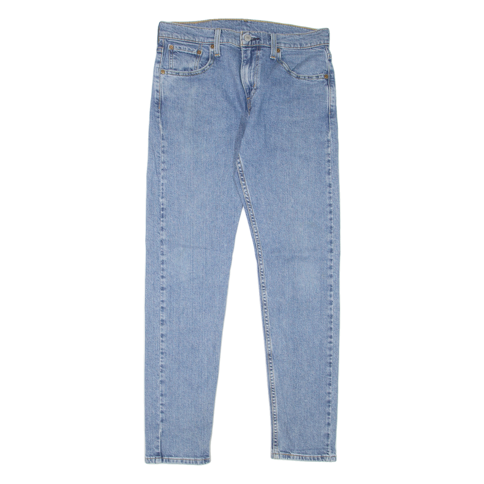 LEVI'S 512 Jeans Lo-Ball Mens Blue Slim Tapered W30 L30 Refurbished - N/A refurbished available on Cerqular