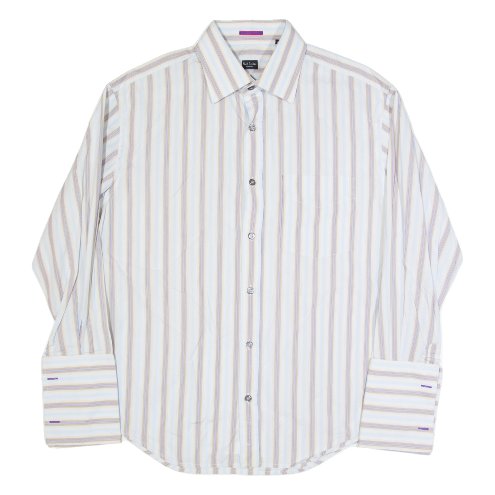 Buy PAUL SMITH Mens Shirt Blue Striped Long Sleeve M Refurbished - $27.29 PAUL SMITH Mens Shirt Blue Striped Long Sleeve M Refurbished - N/A refurbished available on Cerqular