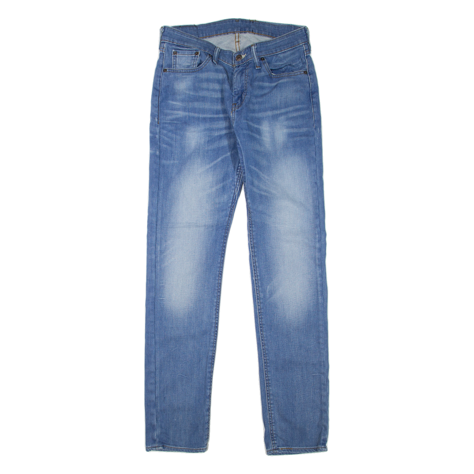 LEVI'S 511 Jeans Mens Blue Slim Straight Stone Wash W30 L32 Refurbished - N/A refurbished available on Cerqular