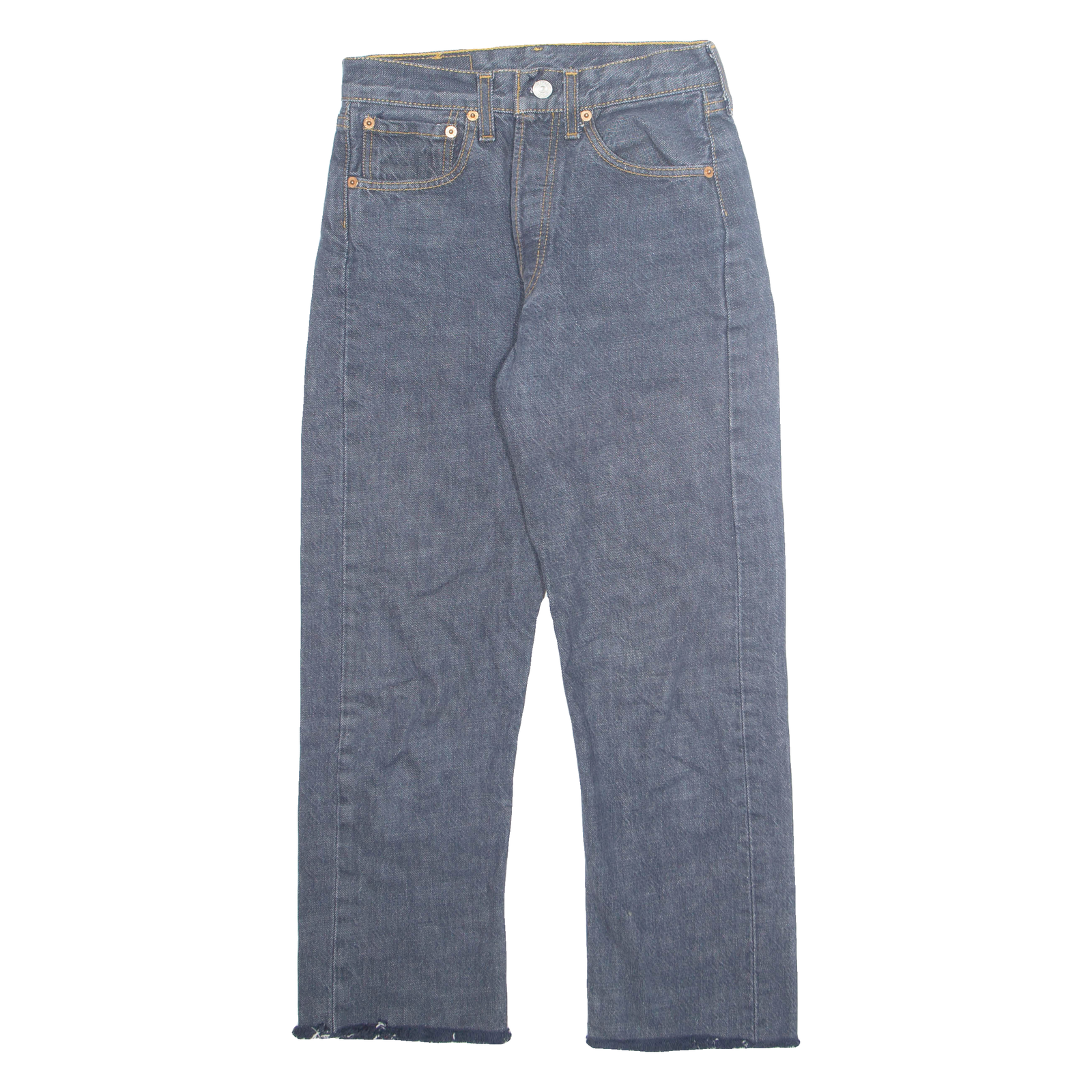 LEVI'S 501 Jeans Mens Blue Regular Straight W27 L24 Refurbished - N/A refurbished available on Cerqular