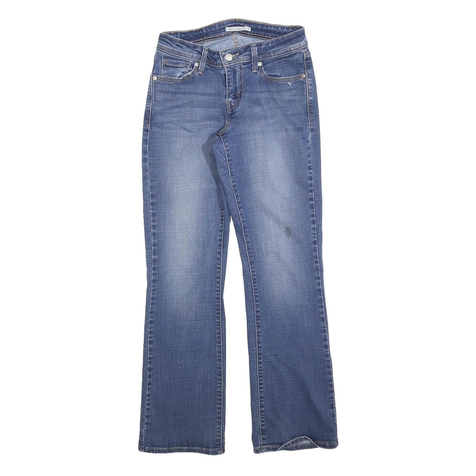LEVI'S Womens 529 Regular Fit Straight Blue Denim Jeans W27 L32 Classic Cotton Refurbished - N/A refurbished available on Cerqular
