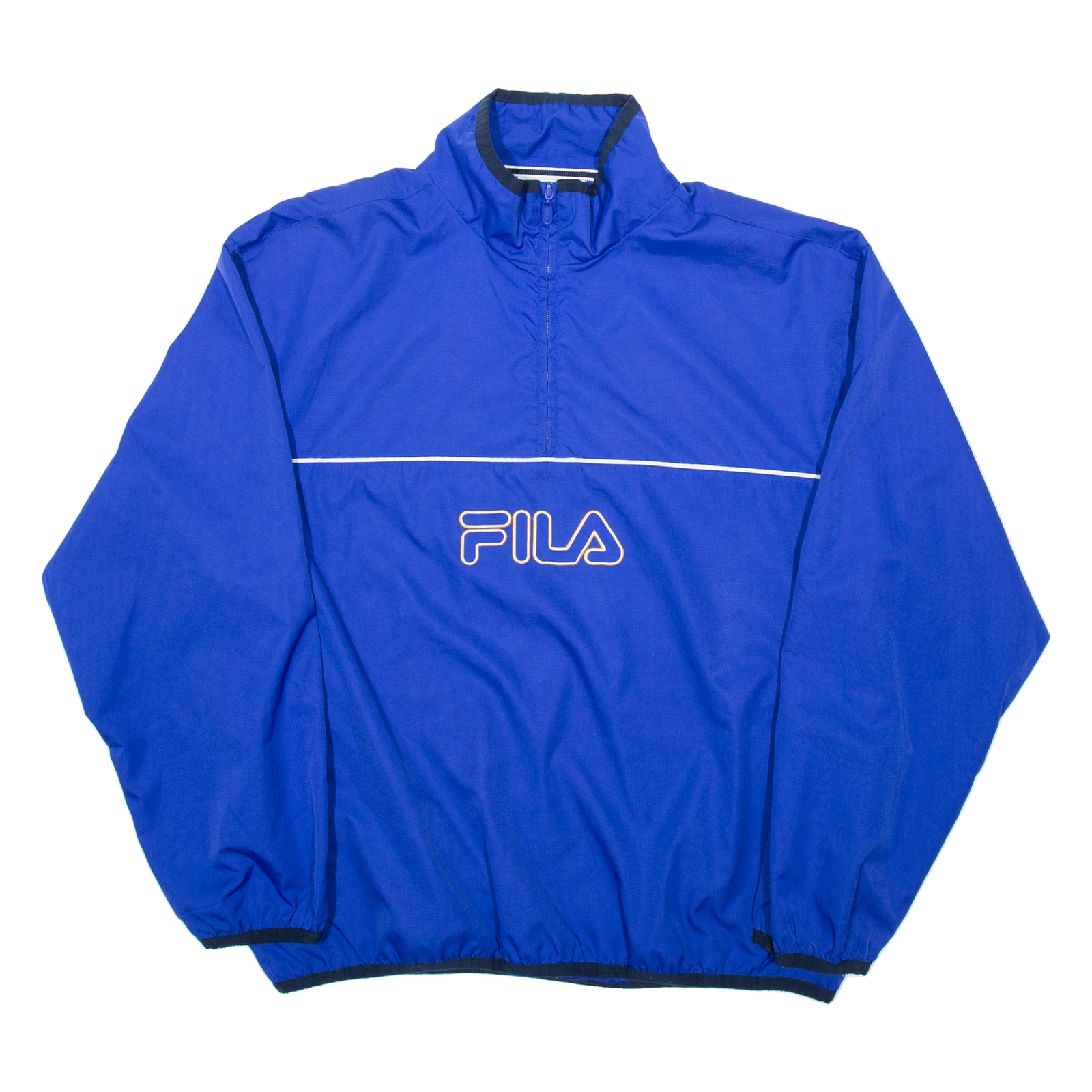 FILA Mens Pullover Jacket Blue L Refurbished - N/A refurbished available on Cerqular