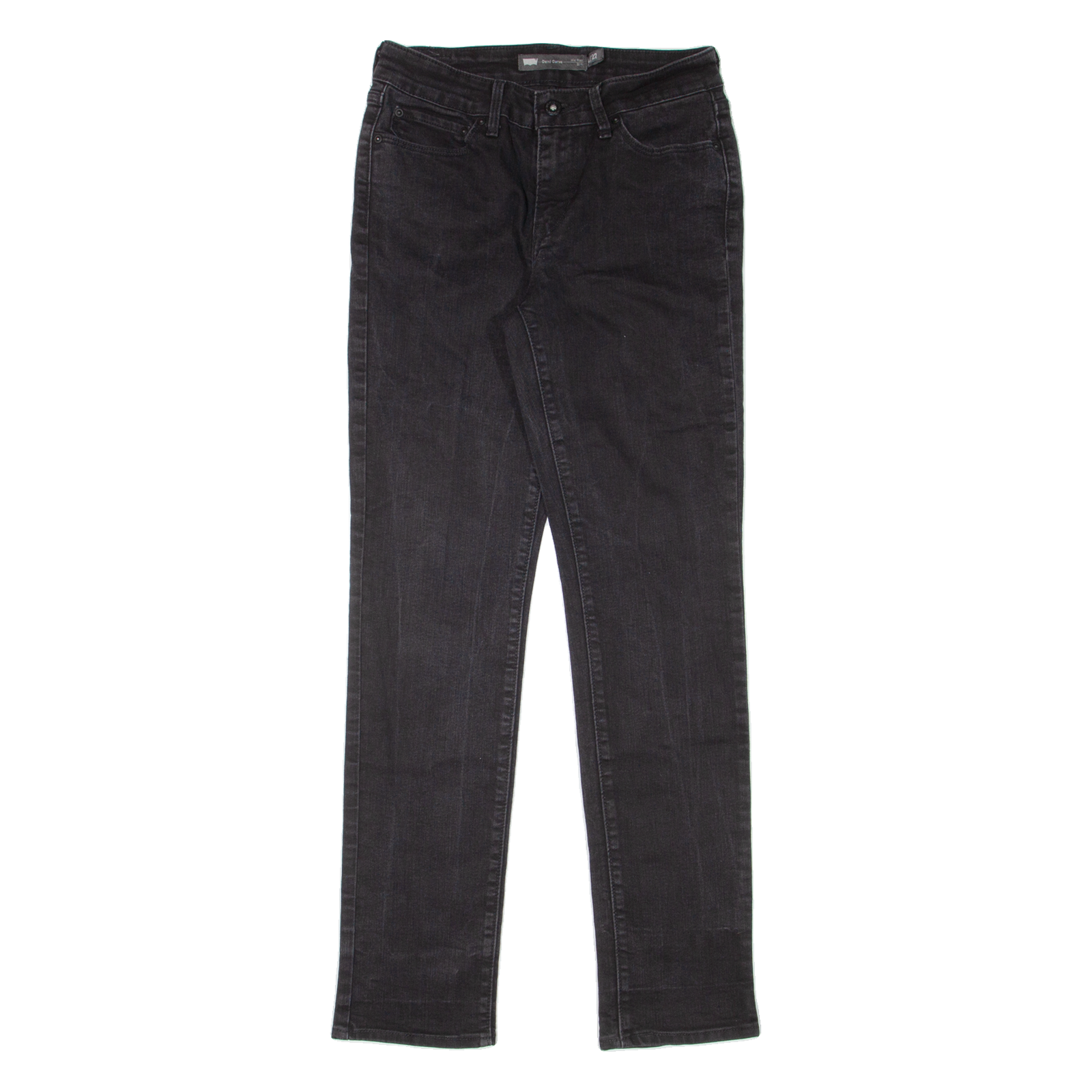 LEVI'S Mid Rise Womens Jeans Black Slim Skinny W27 L32 Refurbished - N/A refurbished available on Cerqular