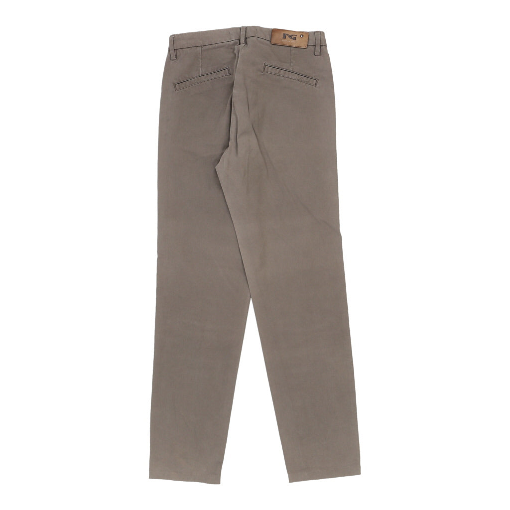Nero Giardini Trousers - 26W UK 6 Beige Cotton Refurbished - Thrifted (note: this is a term often used to describe second- refurbished available on Cerqular
