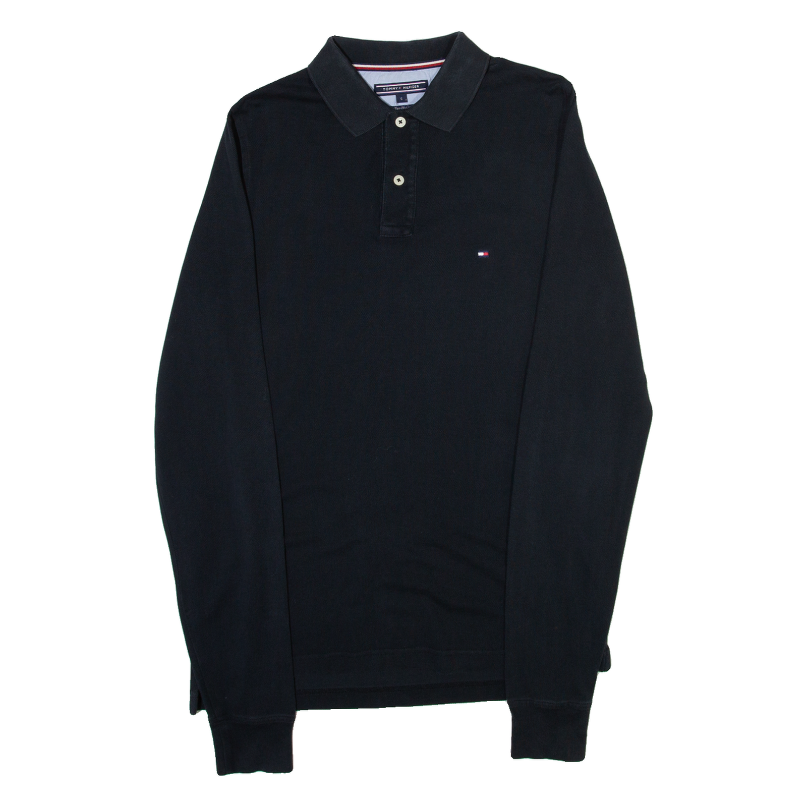 Buy TOMMY HILFIGER Slim Fit Mens Polo Shirt Black Long Sleeve S Refurbished - $55.89 TOMMY HILFIGER Slim Fit Mens Polo Shirt Black Long Sleeve S Refurbished - N/A refurbished available on Cerqular