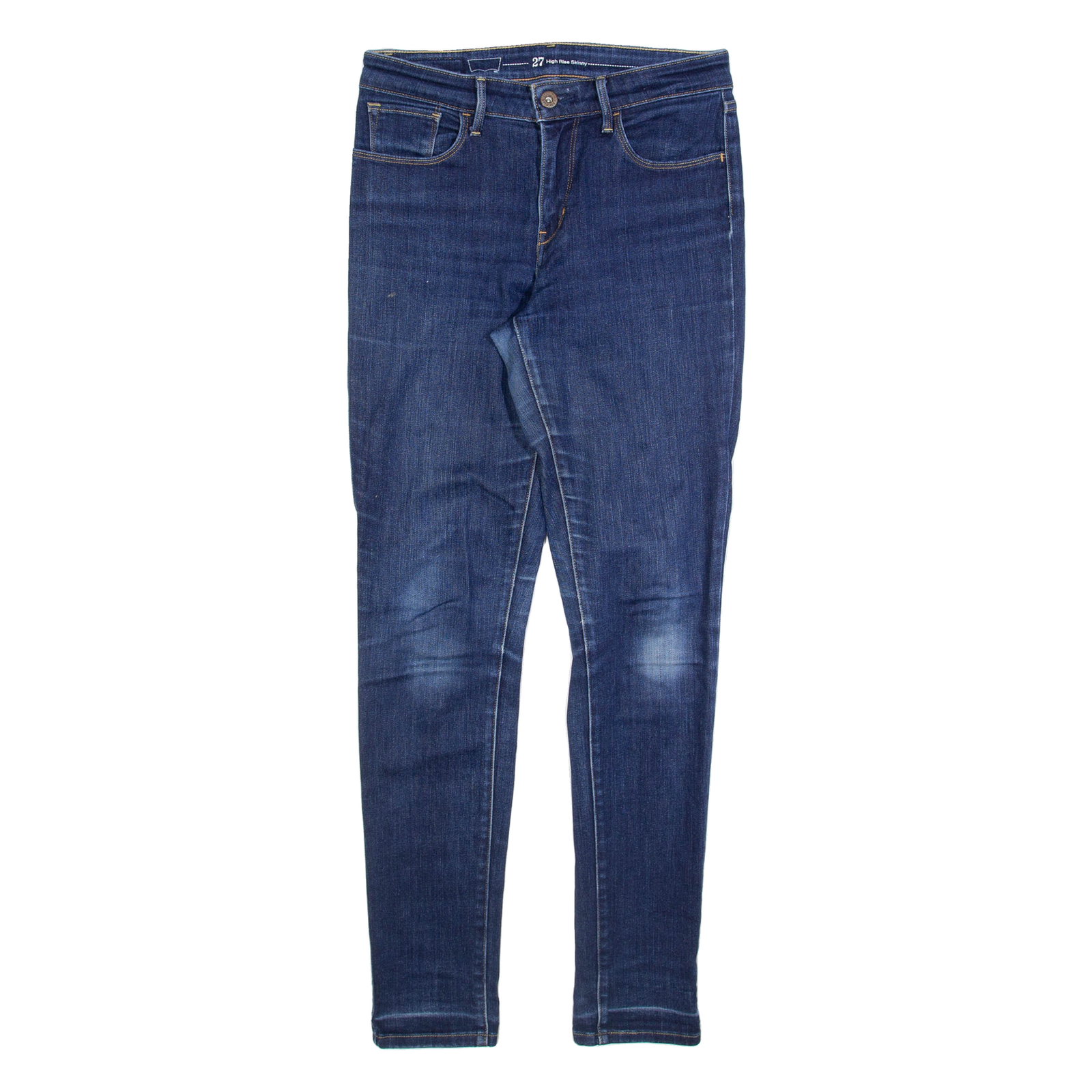 LEVI'S High Rise Womens Jeans Blue Slim Skinny W27 L32 Refurbished - N/A refurbished available on Cerqular