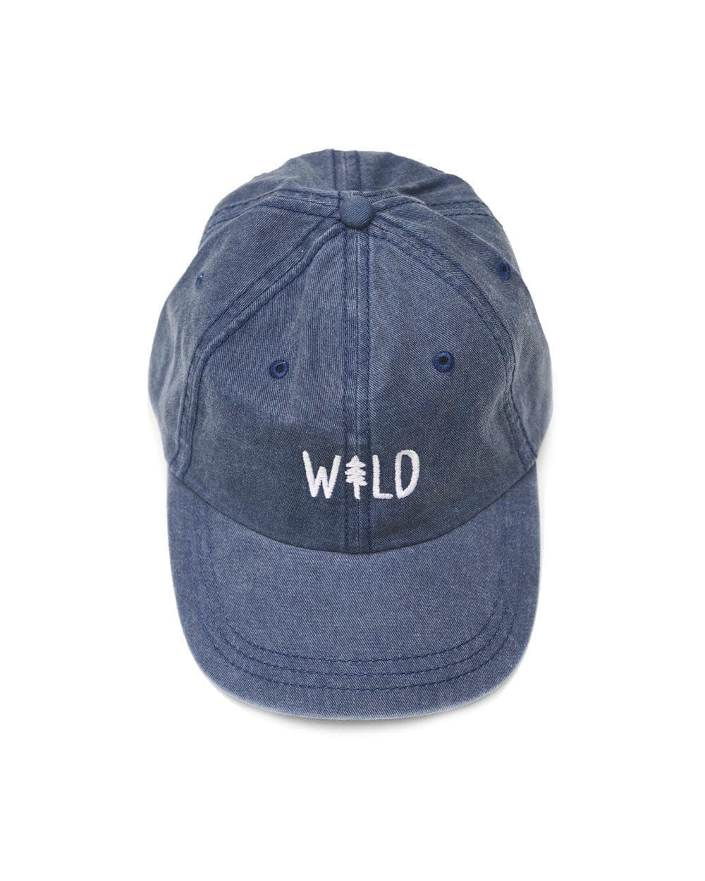 Wild Pine Dad Hat | Faded Navy Refurbished - Keep Nature Wild refurbished available on Cerqular