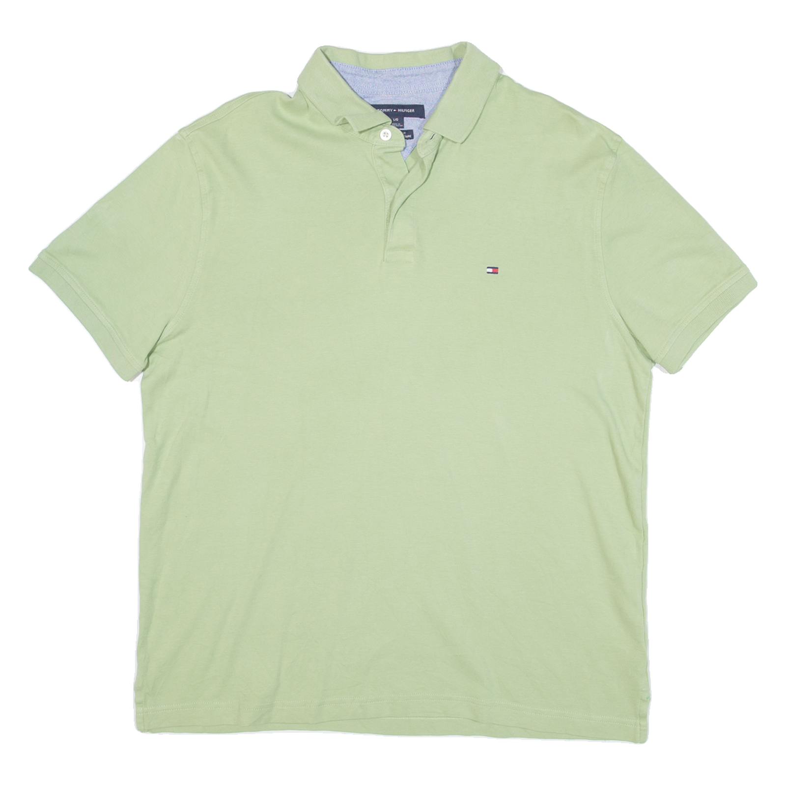 Buy TOMMY HILFIGER Custom Fit Mens Polo Shirt Green L Refurbished - $25.99 TOMMY HILFIGER Custom Fit Mens Polo Shirt Green L Refurbished - N/A refurbished available on Cerqular