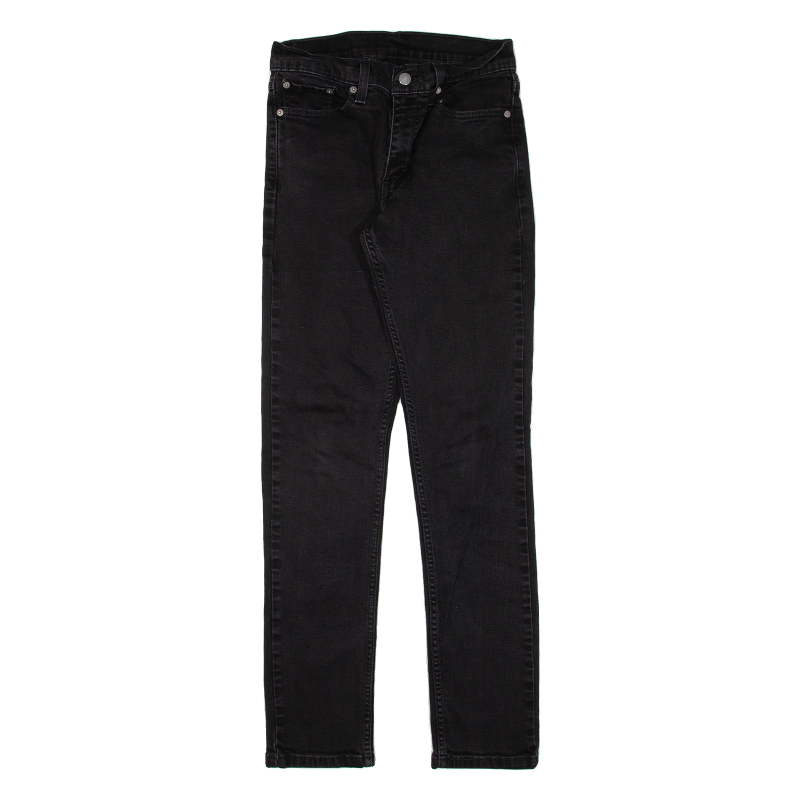 LEVI'S 511 Jeans Womens Black Slim Straight W26 L32 Refurbished - N/A refurbished available on Cerqular