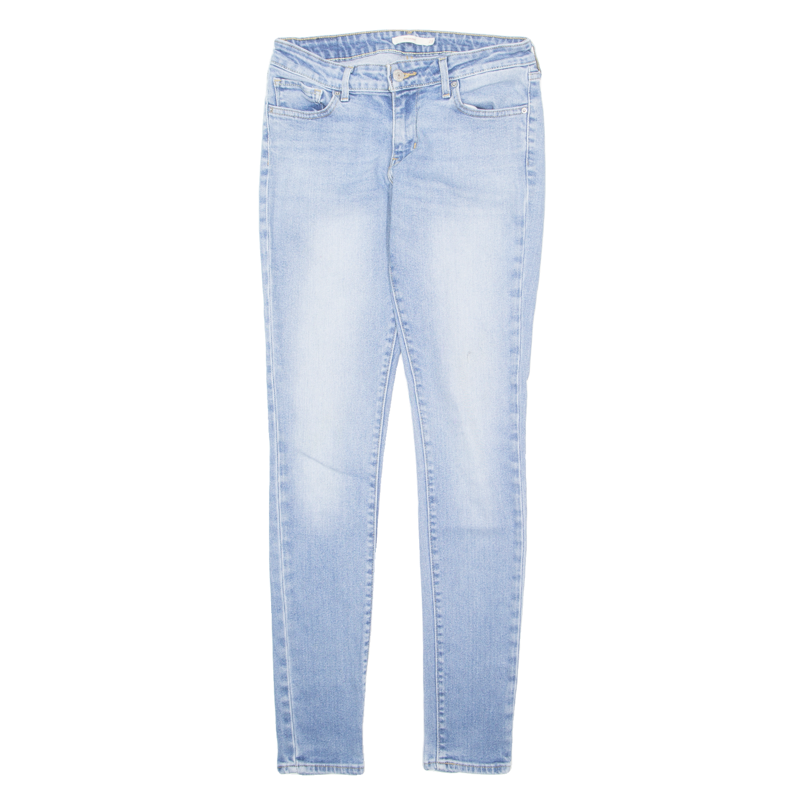 LEVI'S Womens Jeans Blue Regular Tapered W28 L29 Refurbished - N/A refurbished available on Cerqular