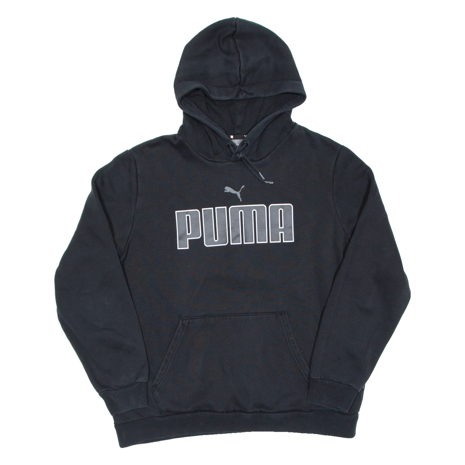 PUMA Mens Black Hoodie L Refurbished - N/A refurbished available on Cerqular