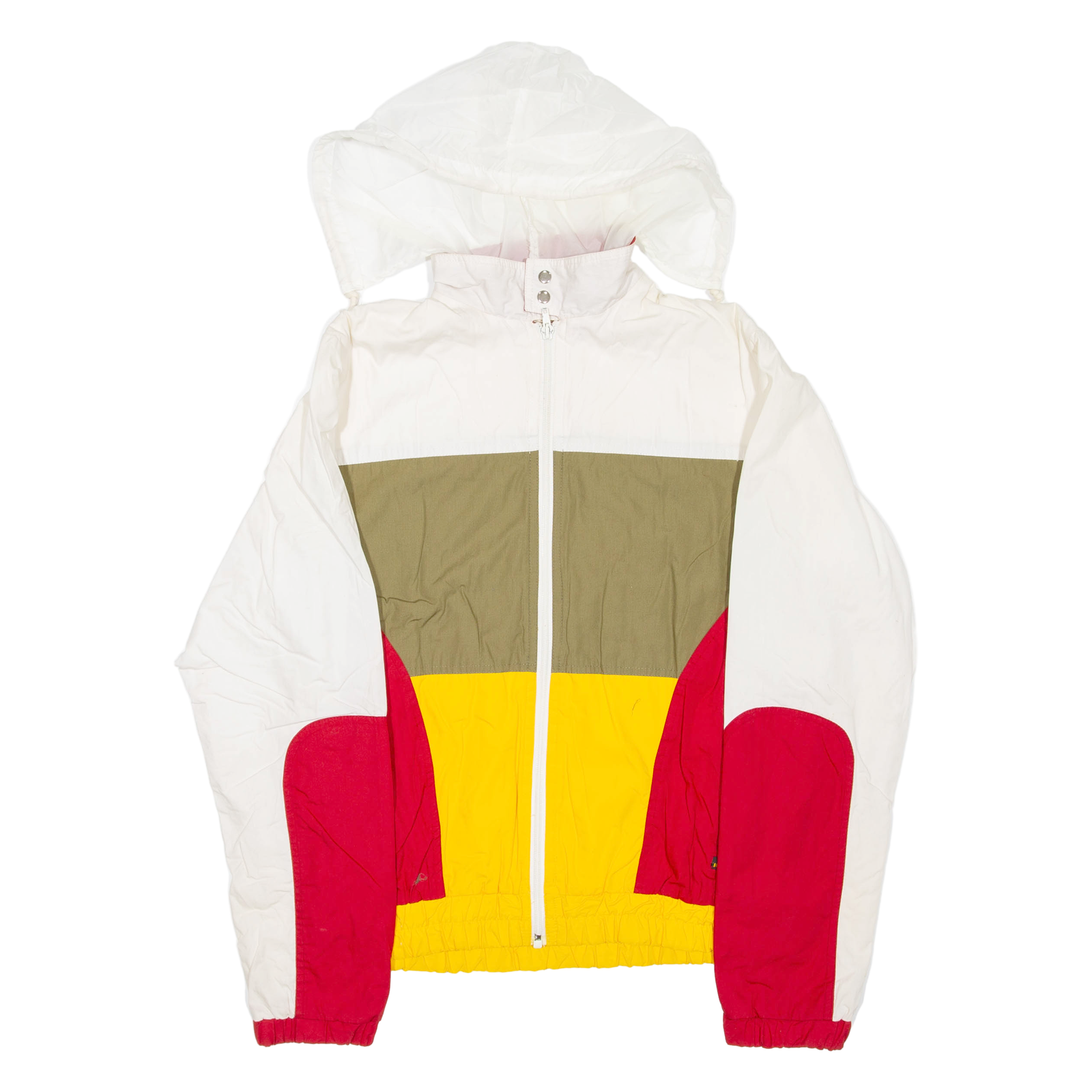 Buy Mens Jacket Red Hooded Colourblock M Refurbished - $36.39 Mens Jacket Red Hooded Colourblock M Refurbished - N/A refurbished available on Cerqular