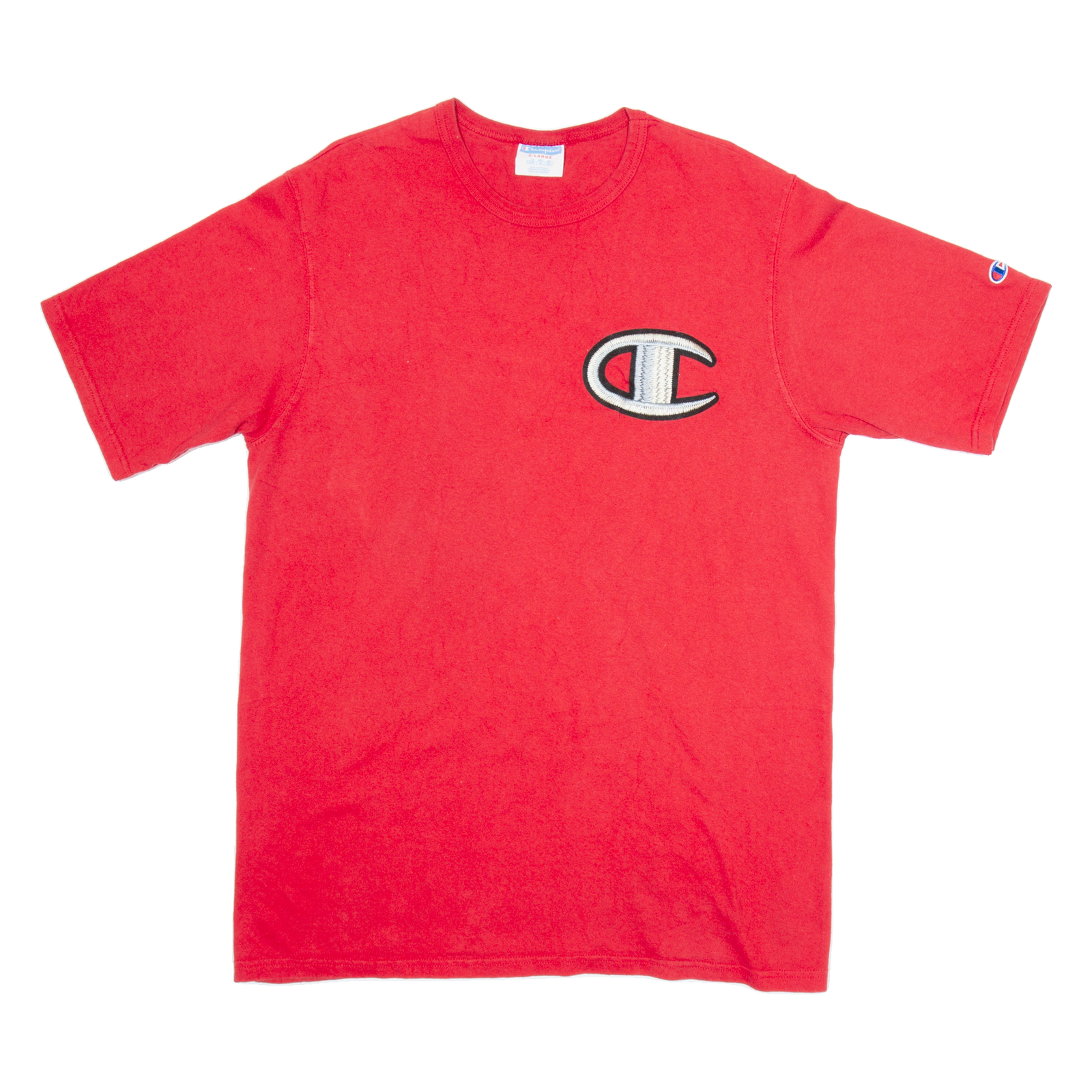 CHAMPION Mens T-Shirt Red XL Refurbished - N/A refurbished available on Cerqular