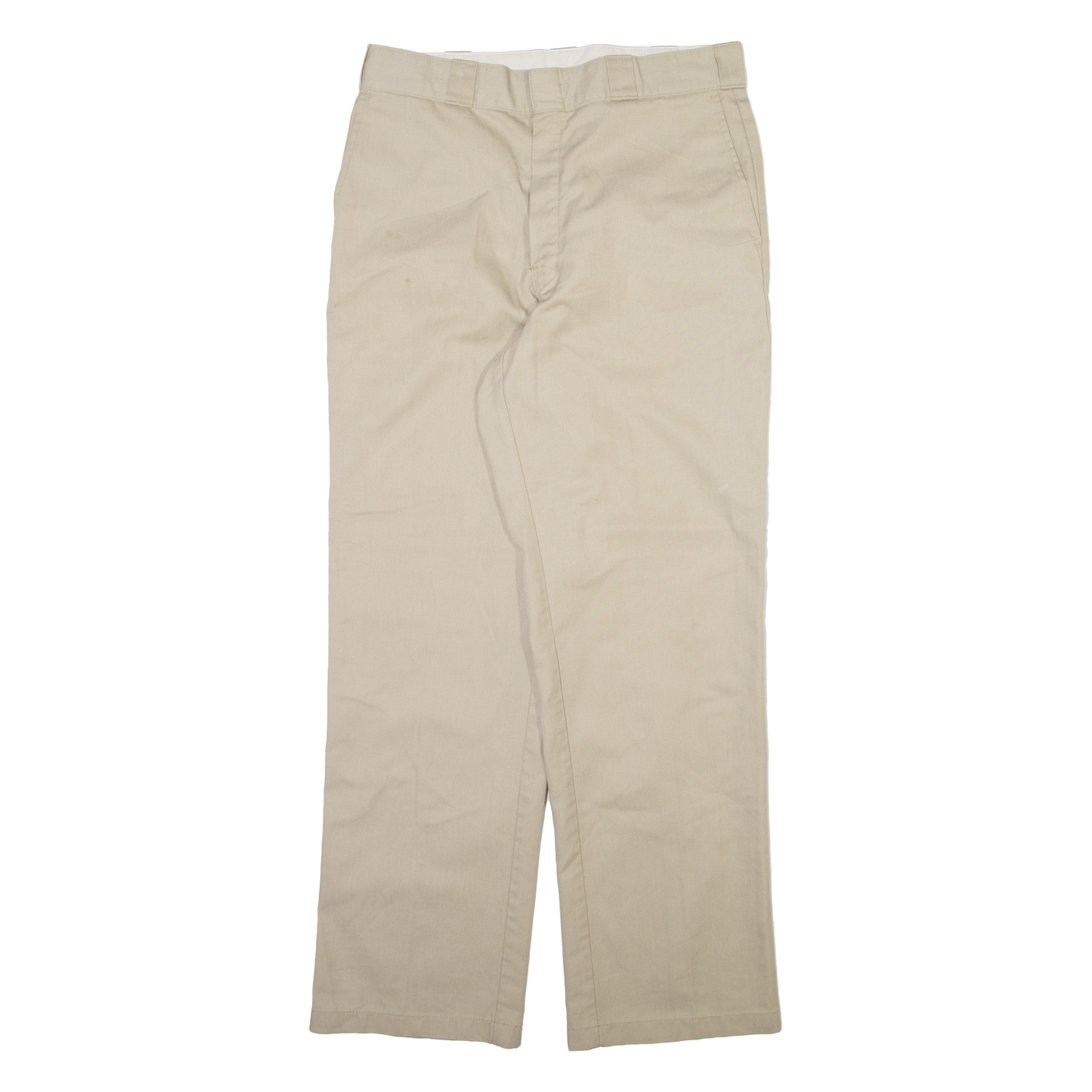 DICKIES Mens Trousers Beige Regular Straight W34 L32 Refurbished - N/A refurbished available on Cerqular