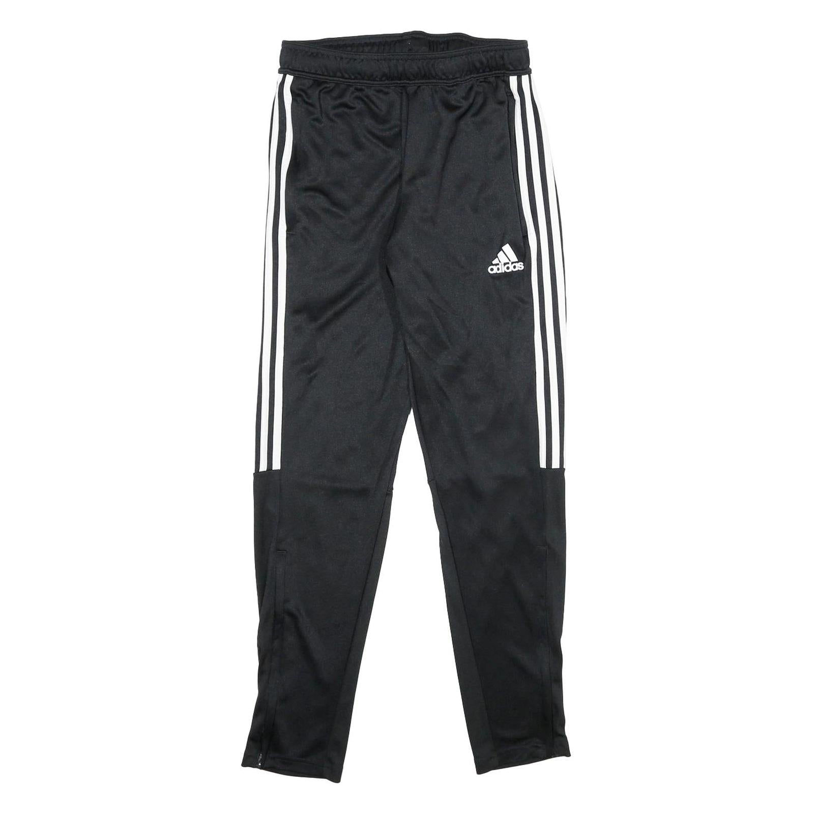 ADIDAS Mens Joggers Black & White Slim Tapered S W26 L29 Sportswear Pants Refurbished - N/A refurbished available on Cerqular