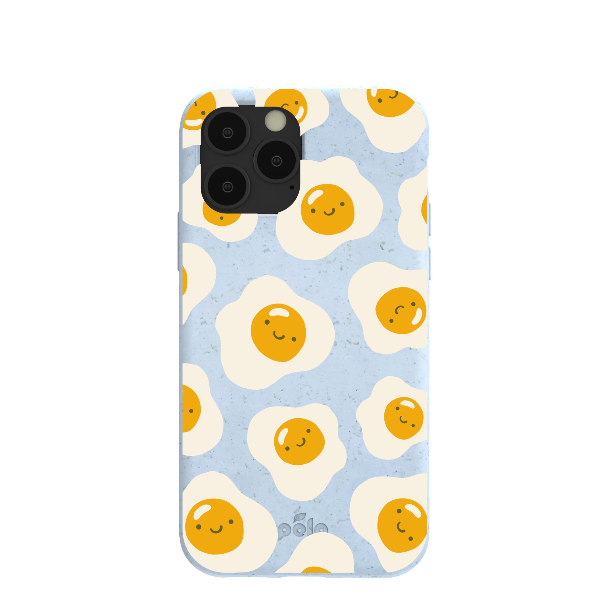Powder Blue Sunny Side Up iPhone 11 Pro Case Refurbished - Pela Case refurbished available on Cerqular