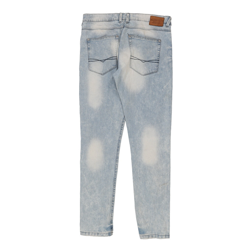 Alcott Jeans - 36W 34L Acid Wash Cotton Blend Refurbished - Thrifted (note: this is a term often used to describe second- refurbished available on Cerqular